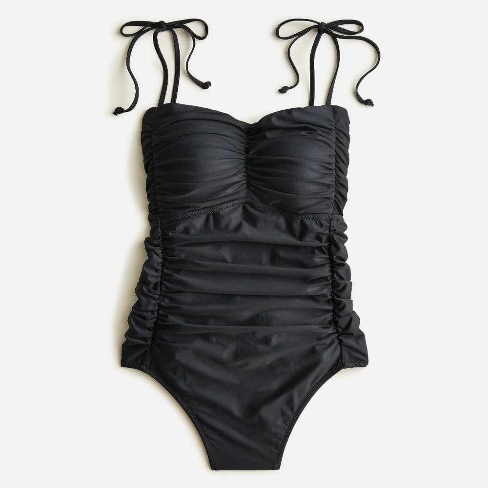 Never Worn J. Crew Ruched Sweetheart One Piece